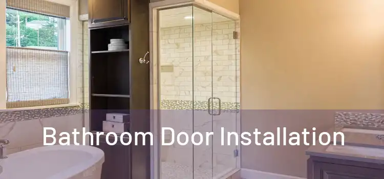  Bathroom Door Installation 